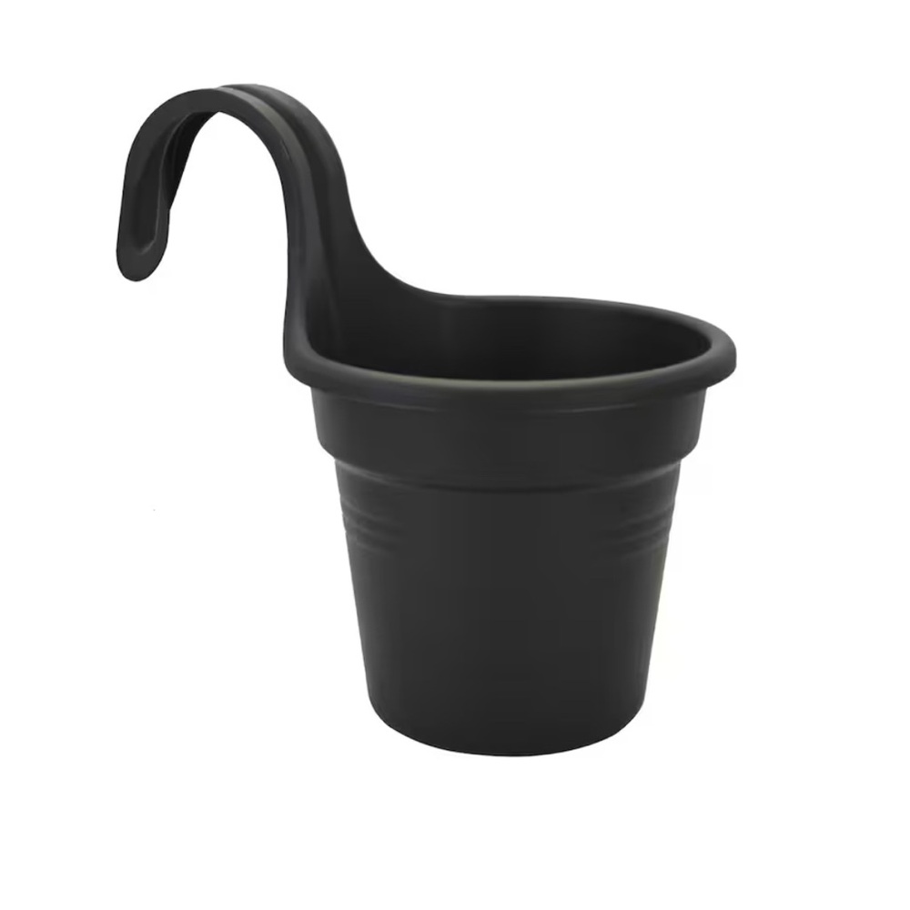 Garden Collection Round Railing Planter, 6 PCS